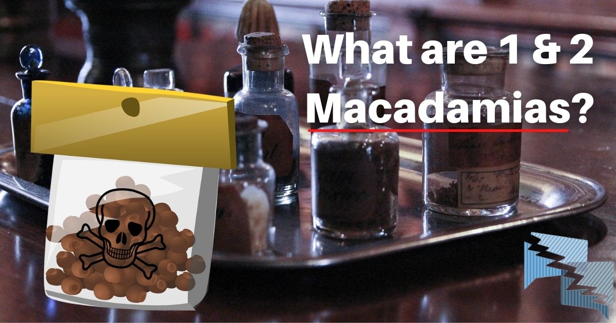 What are 1 & 2 Macadamias?