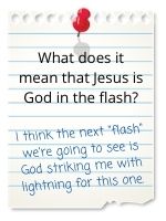 I think the next 'flash' we're going to see is God striking me with lightning for this one.