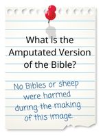 No Bibles or sheep were harmed during the making of this image.