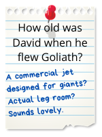 A commercial aircraft designed for giants? Actual leg room? Sounds lovely.