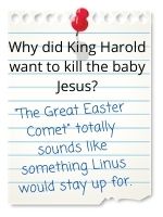 'The Great Easter Comet' totally sounds like something Linus would stay up for.