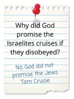 No, God did not promise the Jews Tom Cruise.