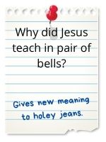 Gives new meaning to holey jeans.