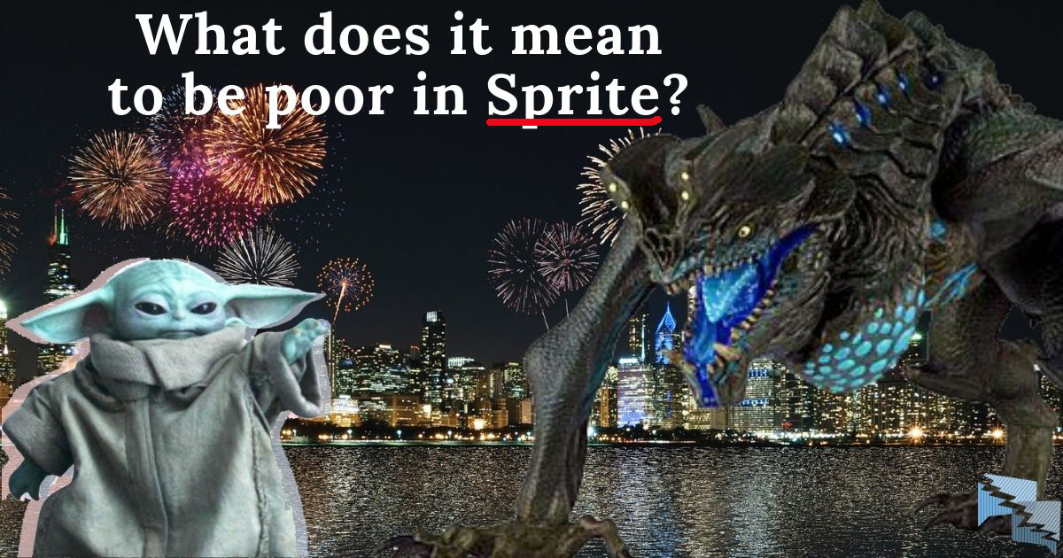 What does it mean to be poor in Sprite?