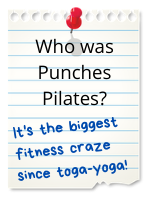 Punches Pilates is the biggest fitness craze since toga-yoga!