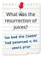 Too bad Caesar had patented it 70 years prior.