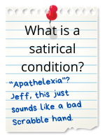 'Apathelexia'? Jeff, this just sounds like a bad Scrabble hand.