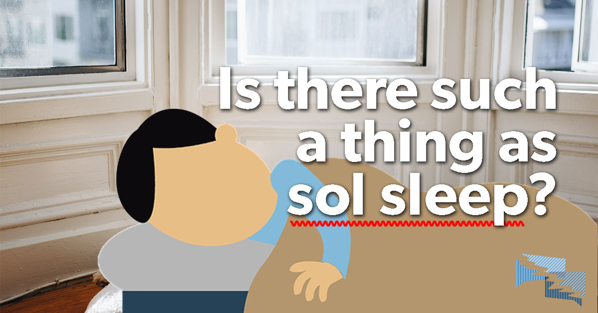 Is there such a thing as sol sleep?