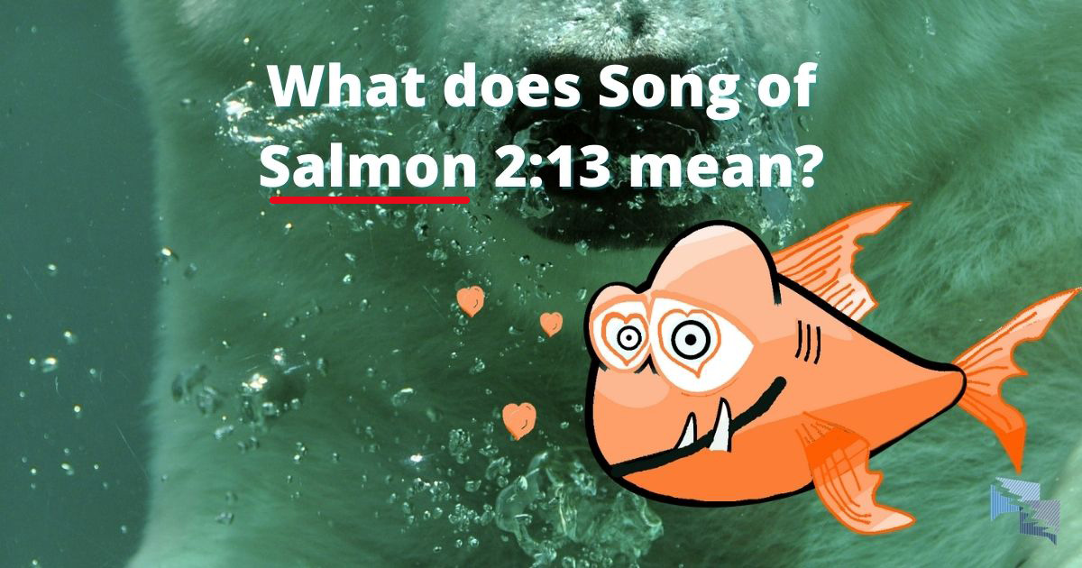 What does Song of Salmon 2:13 mean?