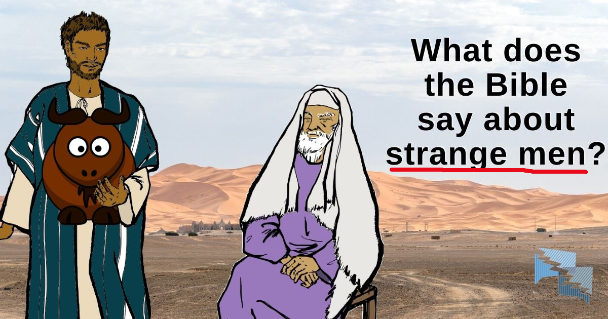 What does the Bible say about strange men?
