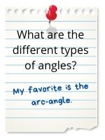 My favorite is the arc-angle.